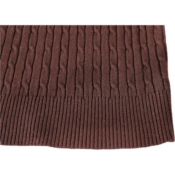 Men's Casual Slim Fit Turtleneck Pullover Sweaters Tops with Twist - Picture 6 of 7